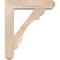 Ekena Millwork Olympic Craftsman Smooth Bracket w/ Offset Brace, Douglas Fir, 7 1/2"W x 32"D x 38"H BKT0806X32X38OLY04SDF - alternate 4